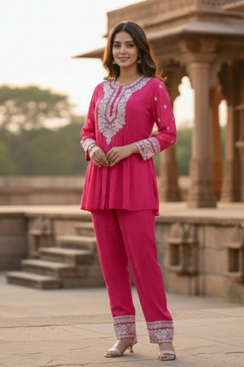 Rani Handcrafted Silk Co-Ord Set