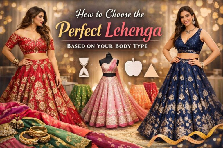 How to Choose the Perfect Lehenga Based on Your Body Type